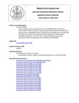 Legislative History: An Act to Reduce Income and Property Taxes (HP1589)(LD 2219) by Maine State Legislature (118th: 1996-1998)