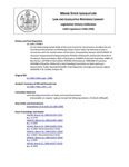 Legislative History: An Act Authorizing Certain Debt of Hancock County for Construction of a New Jail and Courthouse Renovations and Ratifying Certain Action Taken by Hancock County in Connection with the Authorization of this Debt (SP867)(LD 2280) by Maine State Legislature (118th: 1996-1998)