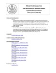 Legislative History: An Act to Revise the Salaries of Certain County Officers (HP1669)(LD 2292) by Maine State Legislature (118th: 1996-1998)