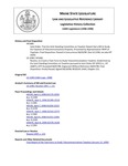 Legislative History: Resolve, to Create a Task Force to Study Telecommunications Taxation (HP1681)(LD 2298) by Maine State Legislature (118th: 1996-1998)