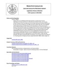 Legislative History:  An Act Making Unified Appropriations and Allocations for the Expenditures of State Government, General Fund and Other Funds, and Changing Certain Provisions of the Law Necessary to the Proper Operations of State Government for the Fiscal Years Ending June 30, 2000 and June 30, 2001 (HP455)(LD 618)