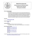 Legislative History:  An Act to Allow the Revocation of Certain Licenses and Automobile Registrations for Payment by an Insufficient Funds Check (HP476)(LD 683)