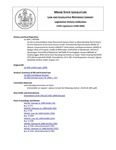 Legislative History:  An Act to Amend Maine State Retirement System Rules to Allow Monthly Partial Direct Service Payments to Purchase Service Credit (HP768)(LD 1091)