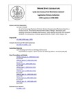 Legislative History:  An Act to Encourage Payment of Certain Workers' Compensation Premiums Owed to a Previous Insurer (HP1099)(LD 1546)