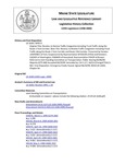 Legislative History:  Resolve, to Review Traffic Congestion Including Truck Traffic along the Route 1 York Corridor (SP571)(LD 1638)