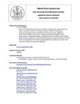 Legislative History:  Resolve, to Establish Reimbursement Funding for Transportation Costs to and From Dialysis Treatment Facilities (SP601)(LD 1724)