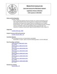 Legislative History:  Resolve, Regarding Legislative Review of Chapter 25: Leashed Tracking Dog License Rules, Major Substantive Rules of the Department of Inland Fisheries and Wildlife (HP1867)(LD 2603)