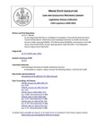 Legislative History:  An Act Regarding Child Abuse and Neglect Investigation (HP166)(LD 177)