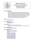Legislative History: An Act to Expand Benefits Under the Elderly Low-cost Drug Program (HP742)(LD 961) by Maine State Legislature (120th: 2000-2002)