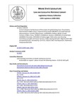 Legislative History: An Act to Require Full Disclosure of Prescription Drug Marketing Costs (HP778)(LD 1022) by Maine State Legislature (120th: 2000-2002)