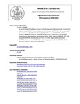 Legislative History: An Act to Establish the Maine Research and Development Evaluation Fund (HP988)(LD 1325) by Maine State Legislature (120th: 2000-2002)