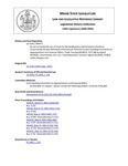 Legislative History: An Act to Clarify the Use of Funds for Reclassifications and Temporary Positions (SP472)(LD 1536) by Maine State Legislature (120th: 2000-2002)