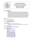 Legislative History:  Resolve, Regarding Legislative Review of Section 4.04K of Chapter 4:  Regulations for Licensing/Certifying of Substance Abuse Treatment Programs in the State of Maine, a Major Substantive Rule of the Department of Mental Health, Mental Retardation and Substance Abuse Services (HP1321)(LD 1782)