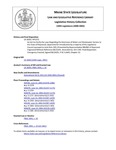 Legislative History: An Act to Clarify the Laws Regarding the Extension of Water and Wastewater Service to the Town of Raymond (HP1372)(LD 1828) by Maine State Legislature (120th: 2000-2002)