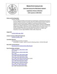 Legislative History:  An Act to Expand the Maine Seed Capital Tax Credit Program (HP1509)(LD 2012)