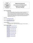 Legislative History: Resolve, Regarding Legislative Review of Portions of Chapter 750: Standardized Health Plans, Part II HMO Guidelines, a Major Substantive Rule of the Department of Professional and Financial Regulation (HP1635)(LD 2138) by Maine State Legislature (120th: 2000-2002)