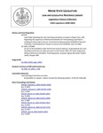 Legislative History:  An Act to Amend Maine State Retirement System Statutes (HP1686)(LD 2185)