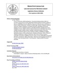 Legislative History: An Act To Reinstate a Milk Handling Fee (HP274)(LD 345) by Maine State Legislature (121st: 2002-2004)