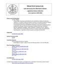 Legislative History: RESOLUTION, Proposing an Amendment to the Constitution of Maine To Allow the Legislature To Establish a Different Property Tax Rate for Secondary Residential Property for Purposes of Education Funding and To Protect State Funding of Education (HP582)(LD 784) by Maine State Legislature (121st: 2002-2004)