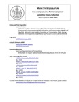 Legislative History:  An Act To Establish a Rotarian License Plate (SP319)(LD 978)