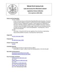 Legislative History: An Act To Increase Access to Information Regarding Referendum Questions (HP925)(LD 1251) by Maine State Legislature (121st: 2002-2004)