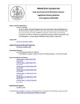 Legislative History: An Act To Make Technical Changes to the Laws Concerning Tobacco Manufacturers (HP1104)(LD 1511) by Maine State Legislature (121st: 2002-2004)