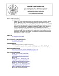 Legislative History: An Act To Streamline the Time-share Rate Collection Process for Sanitary Districts (HP1235)(LD 1659) by Maine State Legislature (121st: 2002-2004)