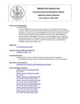 Legislative History: An Act To Simplify the Finance Authority of Maine Act (HP1288)(LD 1766) by Maine State Legislature (121st: 2002-2004)