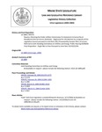 Legislative History: Resolve, Directing the Public Utilities Commission To Implement Universal Rural Broadband Internet Access Statewide (SP735)(LD 1889) by Maine State Legislature (121st: 2002-2004)
