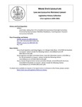 Legislative History: Joint Order, Adding Rule 371 to Establish the Government Oversight Committee (HP47) by Maine State Legislature (121st: 2002-2004)