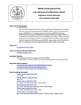 Legislative History: An Act To Provide Uniform Voter Verification and Recount Requirements for Voting Machines (HP711)(LD 1026) by Maine State Legislature (122nd: 2004-2006)