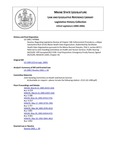 Legislative History: Resolve, Regarding Legislative Review of Chapter 100: Enforcement Procedures, a Major Substantive Rule of the Maine Health Data Organization (HP966)(LD 1389) by Maine State Legislature (122nd: 2004-2006)
