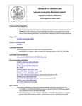Legislative History:  An Act Regarding the Wells-Ogunquit Community School District (SP486)(LD 1397)