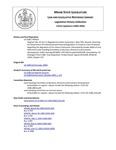 Legislative History:  An Act To Regulate Fire Alarm Contractors (SP524)(LD 1508)