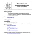 Legislative History: An Act To Fund Alcohol and Tobacco Addiction Treatment Programs BY REQUEST (HP33)(LD 31) by Maine State Legislature (123rd: 2006-2008)