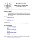 Legislative History:  An Act To Modify the Maine Learning Results System (HP167)(LD 196)