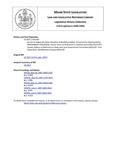 Legislative History:  An Act To Adjust the State Valuation of Boothbay Harbor (HP1350)(LD 1917)