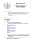 Legislative History: An Act To Protect the Safety of Maine Children by Requiring the Express Consent of a Legal Guardian To Dispense Prescription Medication to a Minor (HP197)(LD 251) by Maine State Legislature (124th: 2008-2010)