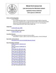Legislative History: An Act Regarding Political Signs (HP204)(LD 258) by Maine State Legislature (124th: 2008-2010)