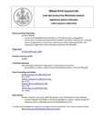 Legislative History:  An Act To Amend Notification Procedures of the Maine Land Use Regulation Commission (HP396)(LD 558)