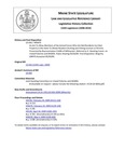 Legislative History:  An Act To Allow Members of the Armed Forces Who Are Not Residents but Own Property in this State To Obtain Resident Hunting and Fishing Licenses or Permits (HP470)(LD 656)