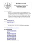 Legislative History:  Resolve, Requiring Rulemaking by the Maine Quality Forum Regarding Clostridium Difficile and Methicillin-resistant Staphylococcus Aureus (HP662)(LD 960)