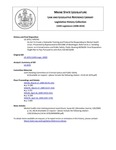 Legislative History:  An Act To Create a Statewide Training and Protocol for Responding to Mental Health Crises (HP743)(LD 1076)