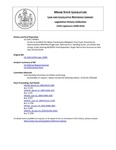 Legislative History:  An Act To Establish the Maine Transmission Mitigation Trust Fund (HP951)(LD 1350)