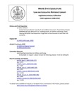 Legislative History:  An Act To Ensure Electric Capacity To Serve Maine Consumers (SP514)(LD 1430)