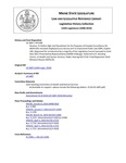 Legislative History:  Resolve, To Define High-risk Populations for the Purposes of Hospital Surveillance for Methicillin-resistant Staphylococcus Aureus and To Implement Public Law 2009, chapter 346 (HP1188)(LD 1687)