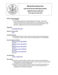 Legislative History: An Act To Repeal the Maine Uniform Building and Energy Code (HP36)(LD 43) by Maine State Legislature (125th: 2010-2012)