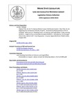 Legislative History:  An Act To Improve Maine's Liquor Distribution System (HP664)(LD 905)
