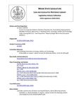 Legislative History:  An Act To Create the Children's Wireless Protection Act (HP750)(LD 1014)