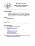 Legislative History: An Act To Clarify the Liability of 3rd-party Building Inspectors (HP1239)(LD 1687) by Maine State Legislature (125th: 2010-2012)